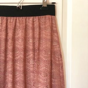 NWOT Mauve LLR Lola Skirt